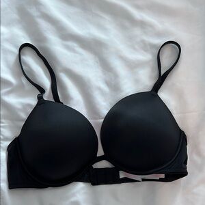 VS Pink Black Women's Push-up Bra 36C